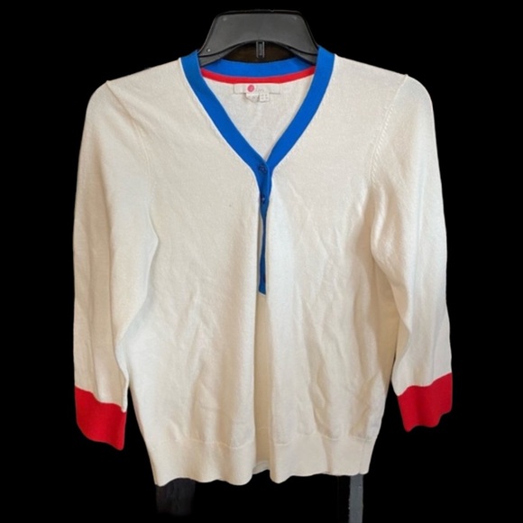 Boden Sweaters - Boden Women's Cream 3/4 Button up Sweater Size 10 or fits like M